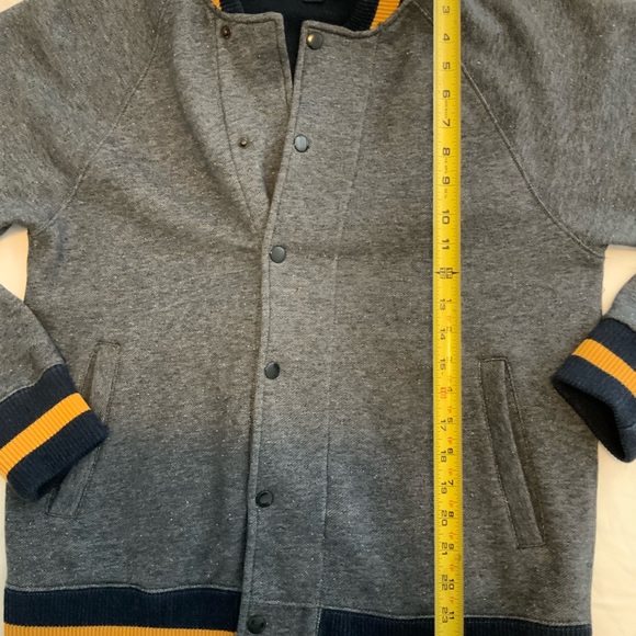 JCrew fleece baseball jacket - Picture 4 of 6